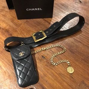 Chanel Belt with Mini Bag with Phone Holder